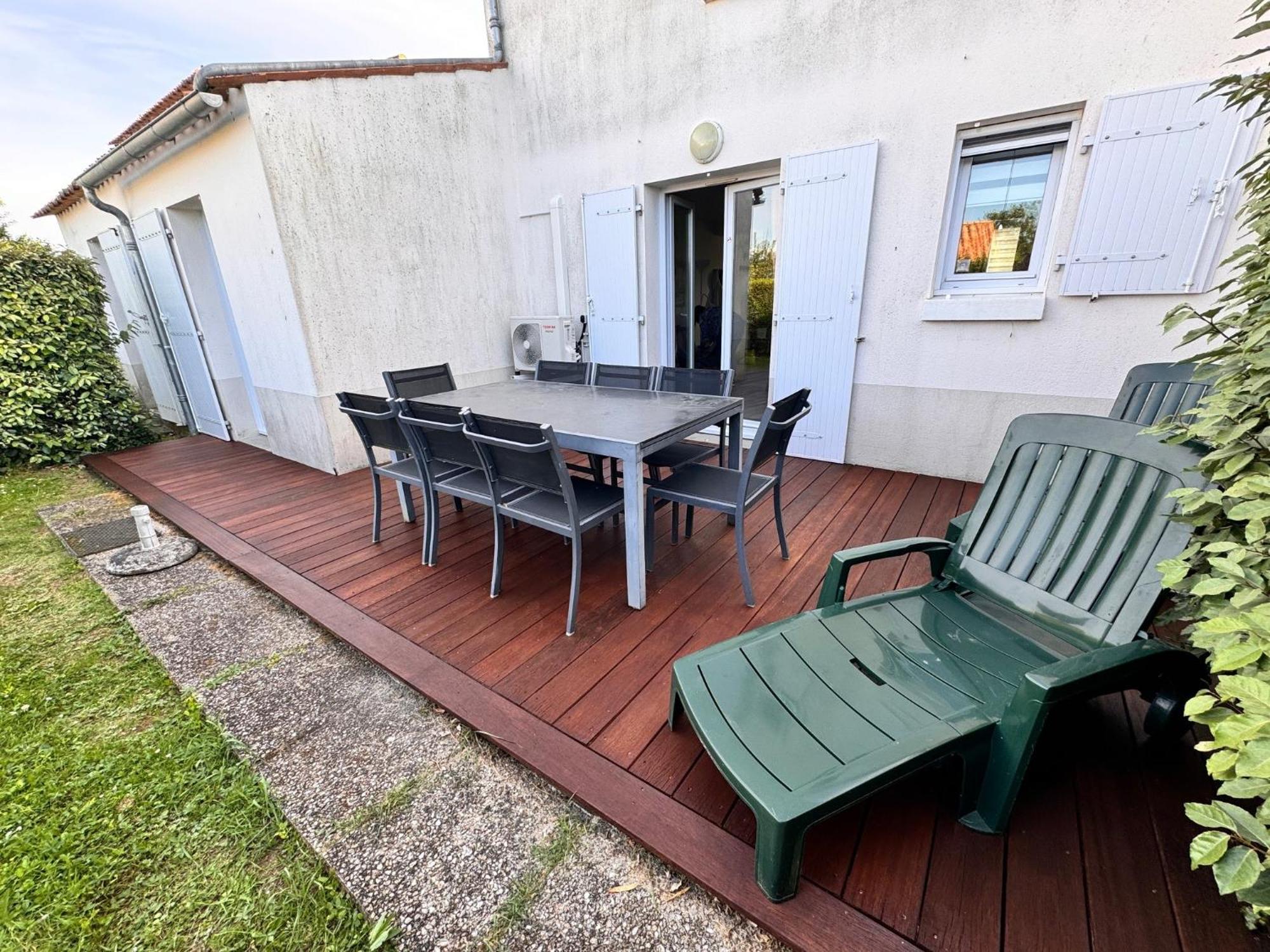 Les Amareyeurs - Ile D'Oleron - Maison Classee 3 Etoiles Avec Piscine - Clim - Velos Le Château-dʼOléron Kültér fotó